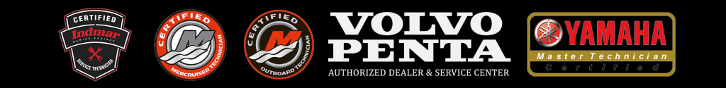 MERCURY CERTIFIED TECHNICIAN, YAMAHA CERTIFIED TECHNICIAN, VOLVO PENTA CERTIFED TECHNICIAN, INDMAR CERTIFIED TECHNICIAN